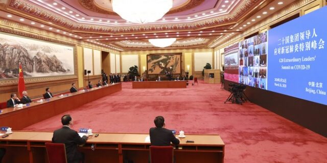 Κορονοϊός – G20: Διεθνής πρωτοβουλία για επιτάχυνση της πρόσβασης σε υγειονομικά εργαλεία