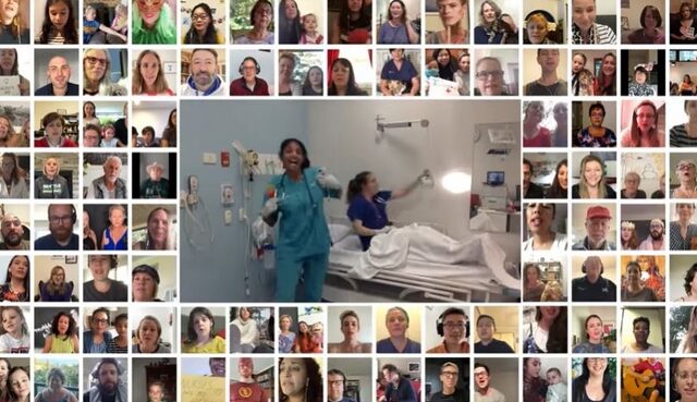 Heroes: 6.000 άνθρωποι, μια φωνή, ένα τραγούδι για τους γιατρούς και νοσηλευτές