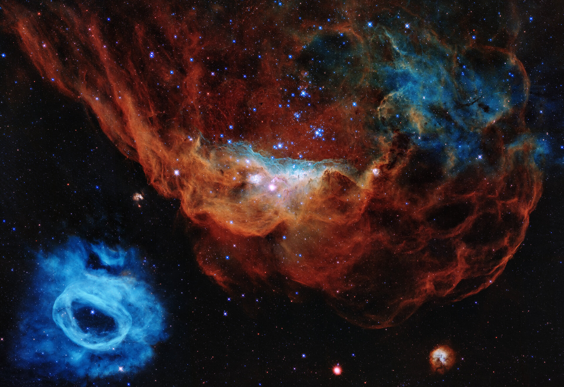 “Κοσμικός ύφαλος”: Το Hubble γιορτάζει 30 χρόνια λειτουργίας με μια εντυπωσιακή φωτογραφία