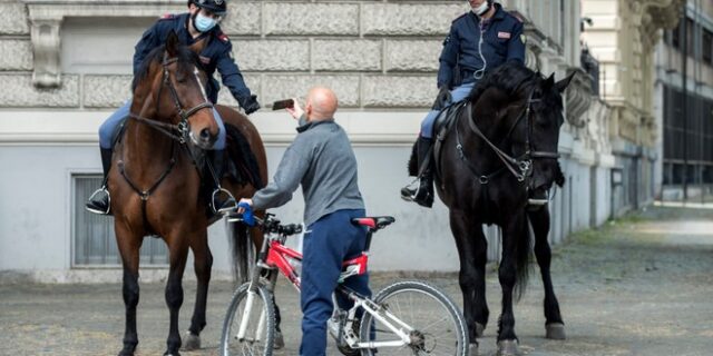 Κορονοϊός:  Ρεκόρ παραβάσεων σε μία ημέρα στην Ιταλία, πάνω από 16.000!