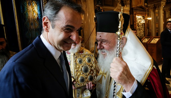 Ο πρωθυπουργός ευχαρίστησε τον Αρχιεπίσκοπο για τη βοήθεια της εκκλησίας