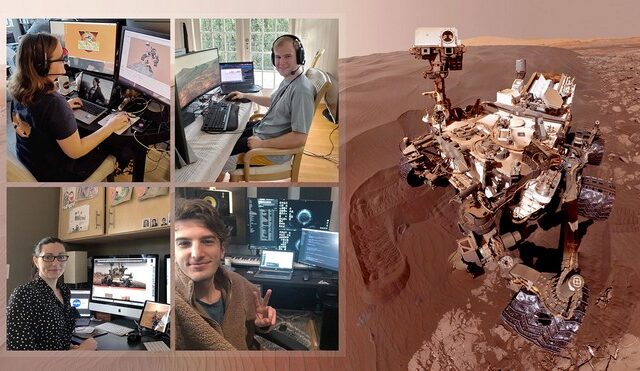 Η NASA μένει σπίτι και οδηγεί ένα ρόβερ στον Άρη
