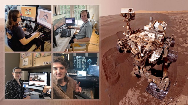 Η NASA μένει σπίτι και οδηγεί ένα ρόβερ στον Άρη