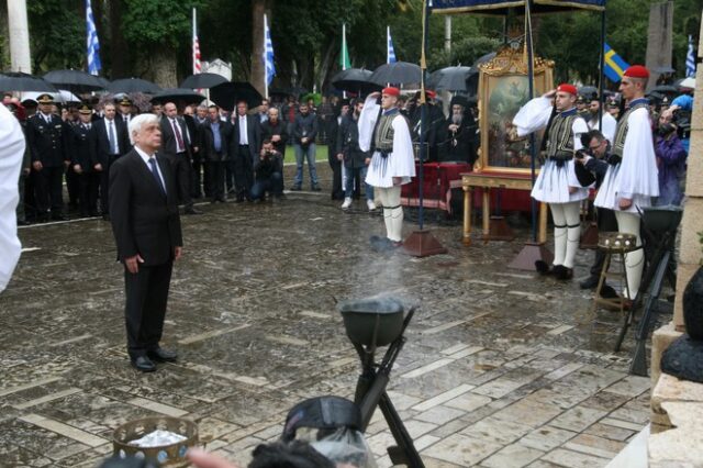 Επιστολή Παυλόπουλου για την επέτειο της Εξόδου του Μεσολογγίου