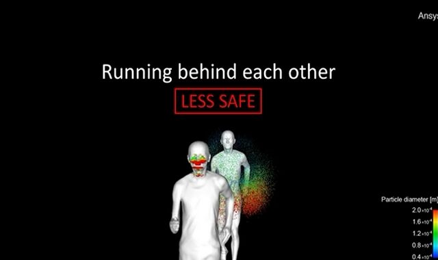 Κορονοϊός: Γιατί είναι πιο ασφαλές να τρέχεις δίπλα και όχι πίσω από κάποιον