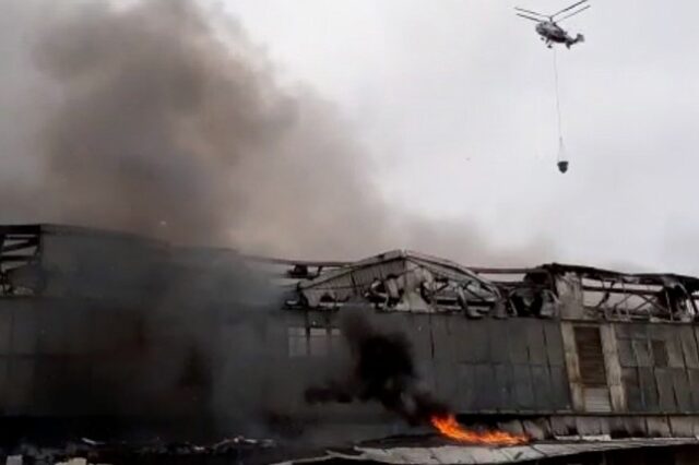 Ρωσία: Φωτιά σε εργοτάξιο νοσοκομείου για τον κορονοϊό – Ένας νεκρός