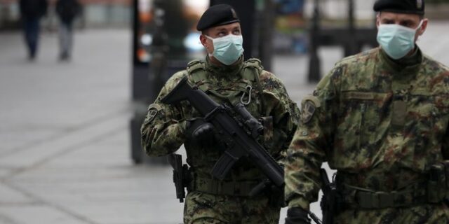 Κορονοϊός – Σερβία: Στα 1.908 τα κρούσματα, θετικοί 60 στρατιώτες
