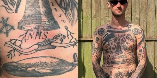 Βρετανία: “Χτυπά” ένα τατουάζ για κάθε μέρα της καραντίνας, αλλά δεν έχει άλλο χώρο!