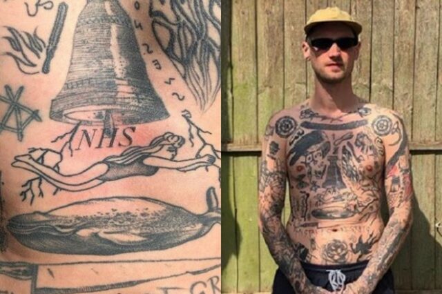 Βρετανία: “Χτυπά” ένα τατουάζ για κάθε μέρα της καραντίνας, αλλά δεν έχει άλλο χώρο!