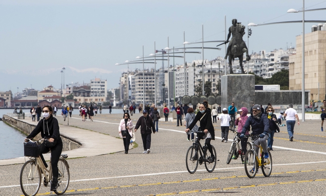 Νέα παραλία θεσσαλονίκης: ‘Αρση του περιορισμού κυκλοφορίας