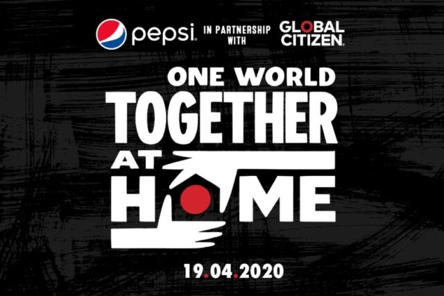 Η Pepsi συμμετέχει στην παγκόσμια πρωτοβουλία Global Citizen, One World: Together At home