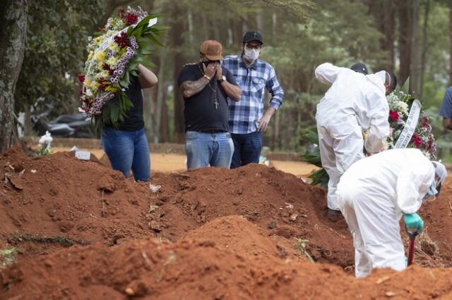 Κορονοϊός: Ξεπέρασαν τους 7.000 οι νεκροί στη Βραζιλία