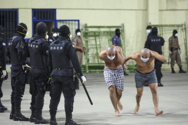 Ελ Σαλβαδόρ: 36 φυλακισμένοι διαγνώστηκαν θετικοί στον κορονοϊό