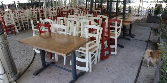 Πώς θα ανοίξουν τα καταστήματα εστίασης – Αναζητείται τρόπος για πιο πολλά τραπέζια έξω