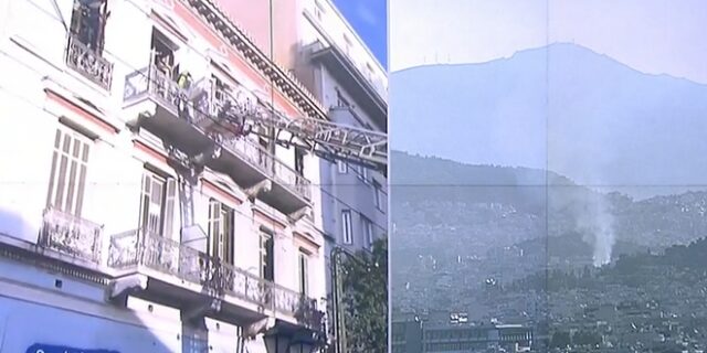 Φωτιά σε εγκαταλελειμμένο κτίριο στη Σταδίου