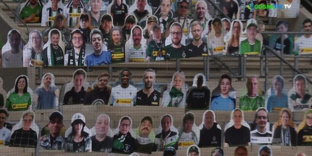 Bundesliga: Γεμάτες οι εξέδρες του ”Borussia Park” από εικονικούς οπαδούς