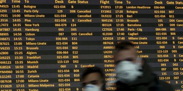 Ιταλία: Επιτρέπονται τα ταξίδια από και προς το εξωτερικό από 3 Ιουνίου