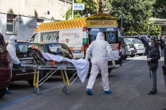 Κορονοϊός – Ιταλία: Αύξηση νεκρών, μείωση κρουσμάτων το τελευταίο 24ωρο
