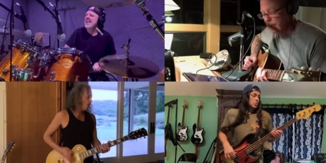 Metallica: Έπαιξαν live το “Blackened” από το σπίτι τους