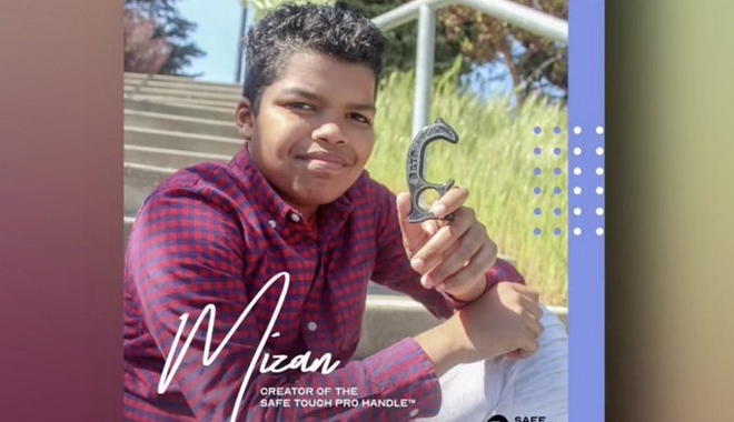 ΗΠΑ: 12χρονος κατασκεύασε “ανοιχτήρι πόρτας” για την αποφυγή των μικροβίων