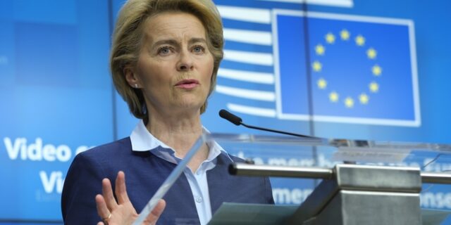 Η “πρώτη” της Ούρσουλα φον ντερ Λάιεν: Παρουσιάζει το όραμά της για την Ευρώπη