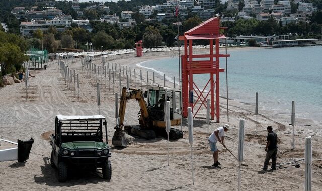 Οργανωμένες παραλίες: Εντατικές οι προετοιμασίες ενόψει ανοίγματος