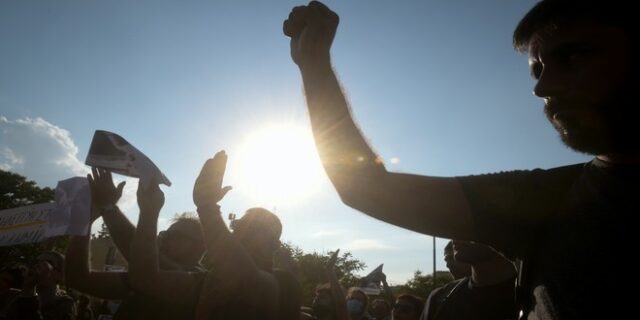 Συγκέντρωση στήριξης στον Βασίλη Δημάκη