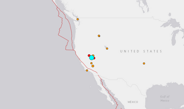 ΗΠΑ: Σεισμός 6.4 Ρίχτερ στη Νεβάδα