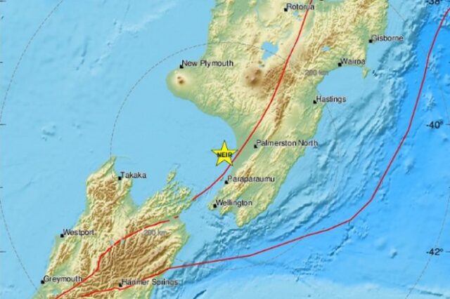 Νέος σεισμός 5,2 Ρίχτερ στη Νέα Ζηλανδία