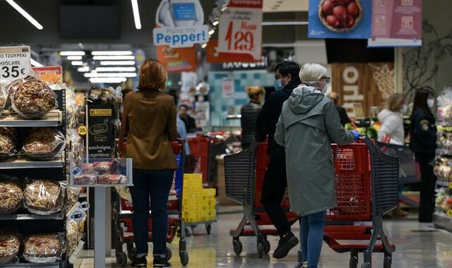 Κορονοϊός: Πάνω από 1,5 δισεκατομμύρια ευρώ ο τζίρος των σούπερ μάρκετ