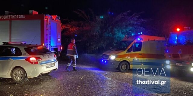Θεσσαλονίκη: Δραματική διάσωση 21χρονου που παρασύρθηκε από χείμαρρο