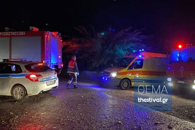 Θεσσαλονίκη: Δραματική διάσωση 21χρονου που παρασύρθηκε από χείμαρρο