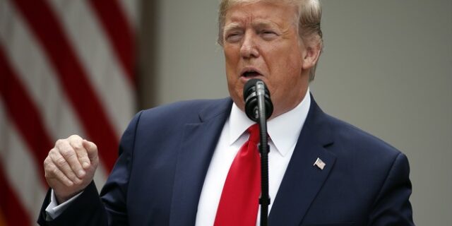 Ο Τραμπ ανακοίνωσε τον τερματισμό της σχέσης των ΗΠΑ με τον ΠΟΥ