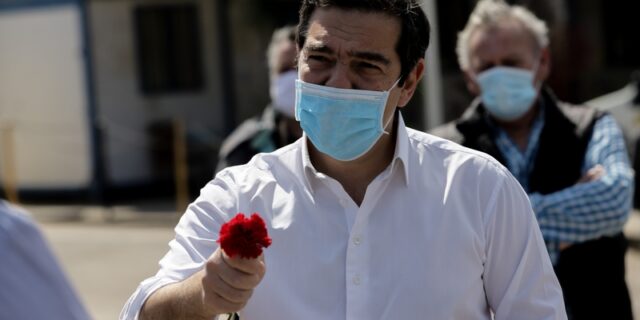 Στο Πέραμα ο Αλέξης Τσίπρας: “Ανάγκη για ένα νέο κοινωνικό συμβόλαιο στήριξης της εργασίας”