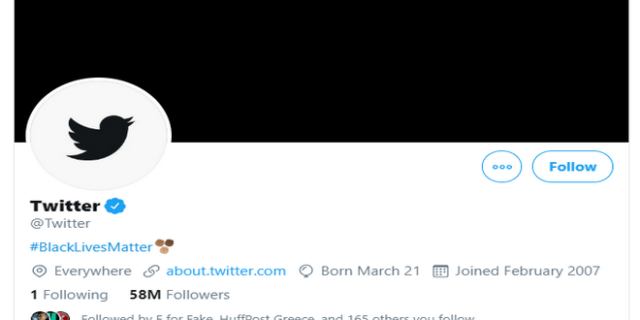 Twitter: Με μάυρο logo και #BlackLivesMatter στη μάχη κατά του ρατσισμού
