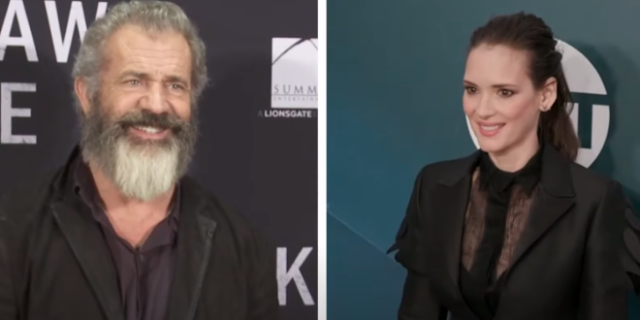 Η Γουινόνα Ράιντερ κατηγορεί τον Mel Gibson για αντισημιτικά σχόλια