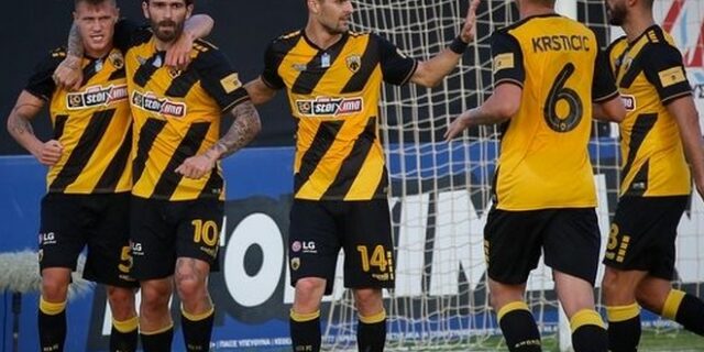 ΟΦΗ – ΑΕΚ 0-2: Πέρασε από την Κρήτη και πήρε προβάδισμα για τη 2η θέση