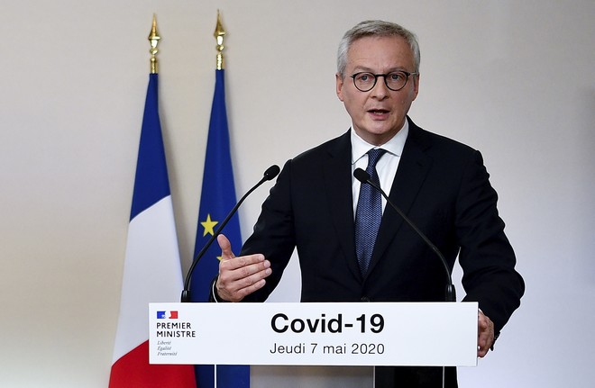 Λεμέρ: Η γαλλική οικονομία θα συρρικνωθεί κατά 11% το 2020