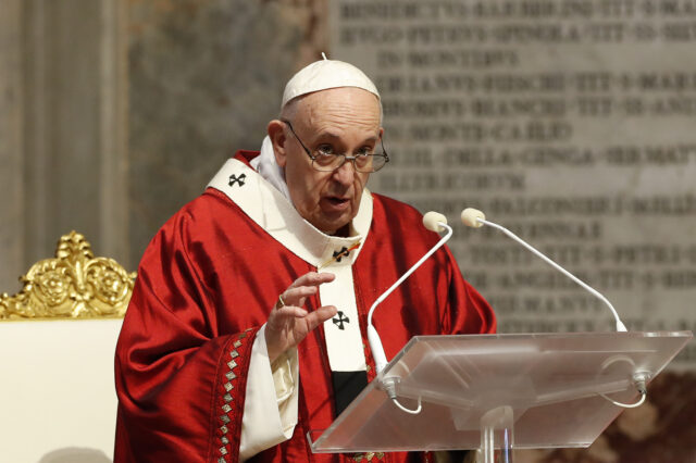 Πάπας Φραγκίσκος: Μετά τον κορονοϊό καλεί την ανθρωπότητα να βοηθήσει τους φτωχούς