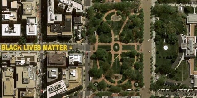 BLACK LIVES MATTER, σε δρόμο που οδηγεί στον Λευκό Οίκο