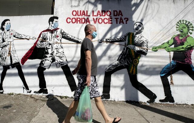 Κορονοϊός στη Βραζιλία: 692 νέοι θάνατοι, 24.052 επιπλέον κρούσματα