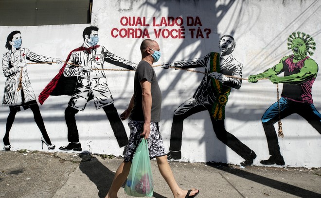 Κορονοϊός στη Βραζιλία: 692 νέοι θάνατοι, 24.052 επιπλέον κρούσματα