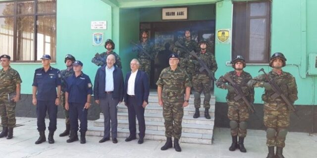 Έβρος: Στις Καστανιές ο Δένδιας μαζί με τον Μπορέλ