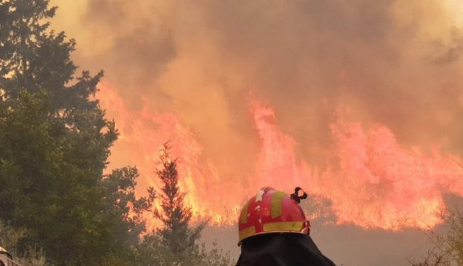 Ρέθυμνο: Υπό μερικό έλεγχο η φωτιά στο Αμάρι