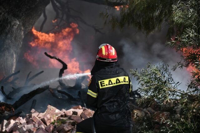 Υπό μερικό έλεγχο οι φωτιές σε Πόρτο Γερμενό και Εύβοια