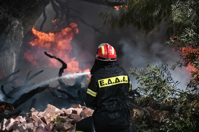 Υπό μερικό έλεγχο οι φωτιές σε Πόρτο Γερμενό και Εύβοια