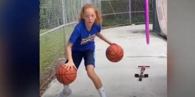 ΗΠΑ: Ο θηλυκός Στέφεν Κάρι κάνει μαγικά σε ηλικία 12 ετών