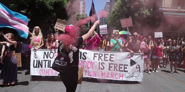 Queer Liberation March: Πορεία της ΛΟΑΤΚΙ κοινότητας στο κέντρο της Αθήνας
