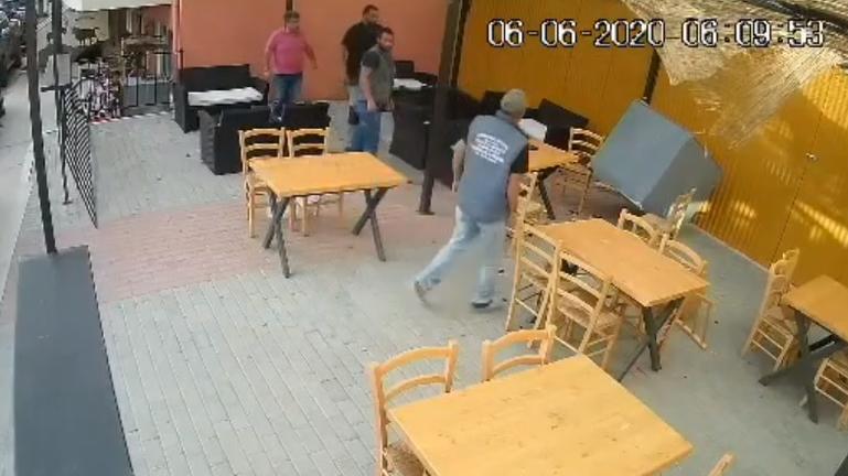 Κρήτη: Ντεπόζιτο πέρασε ξυστά από θαμώνες καφενείου