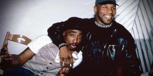 O 2Pac πανηγυρίζει με τον Mike Tyson και λίγο αργότερα τον πυροβολούν